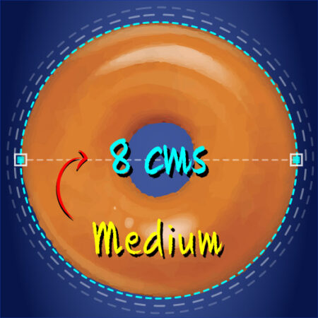 Medium 8 cms - Customized Donuts
