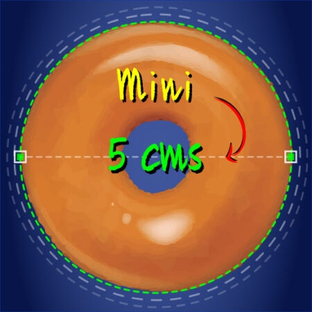 Mini 5 cms - Customized Donuts